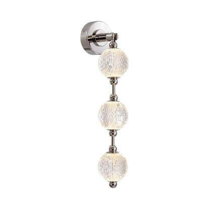 Marni WV32100 LED Bath Vanity Light in Polished Nickel (23.75-Inch).