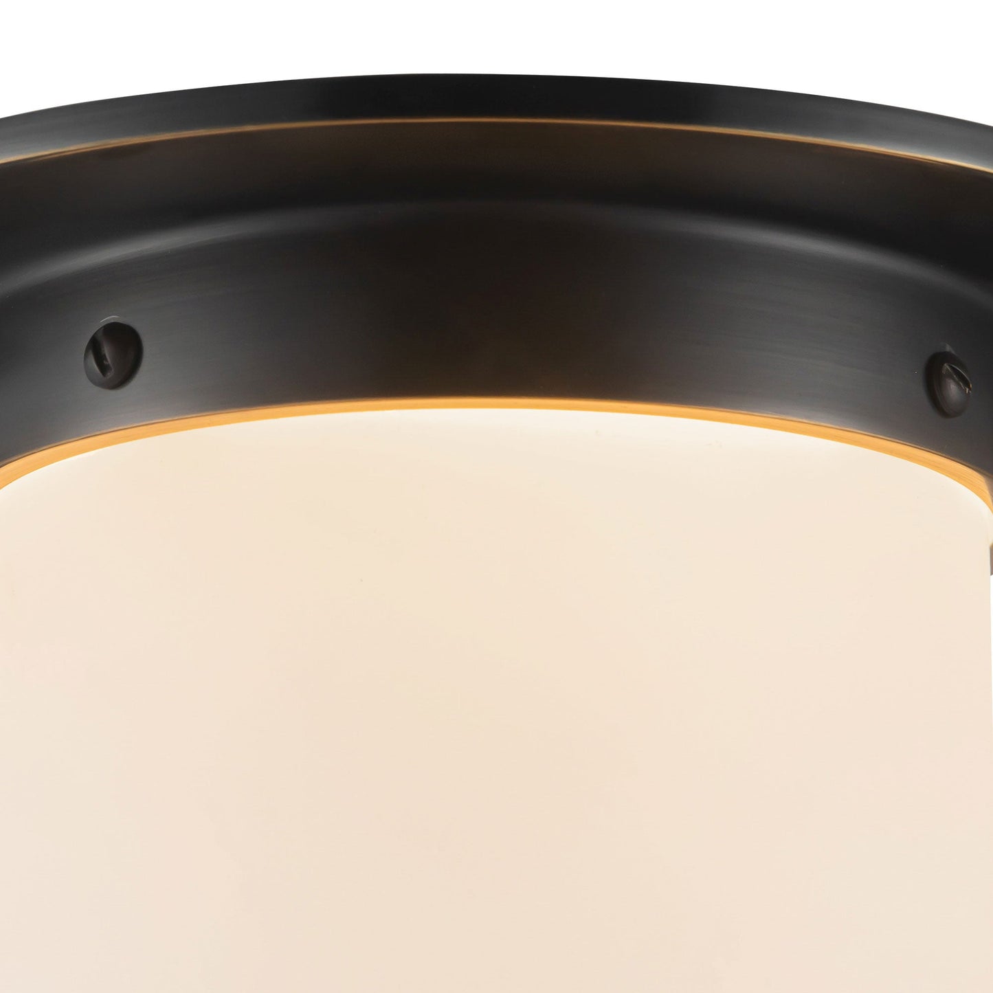 Mineral Cylinder Flush Mount Ceiling Light in Detail.