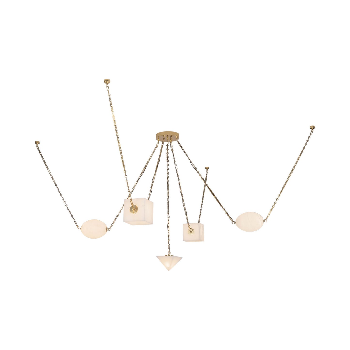 Mineral LED Chandelier.