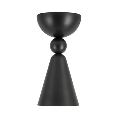 Murphy Semi Flush Mount Ceiling Light in Urban Bronze.