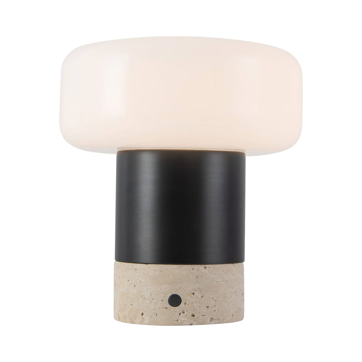 Niko LED Rechargeable Table Lamp in Urban Bronze.