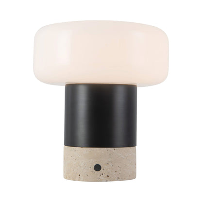 Niko LED Rechargeable Table Lamp in Urban Bronze.