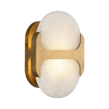 Odin Bath Vanity Light in Vintage Brass (9.38-Inch).
