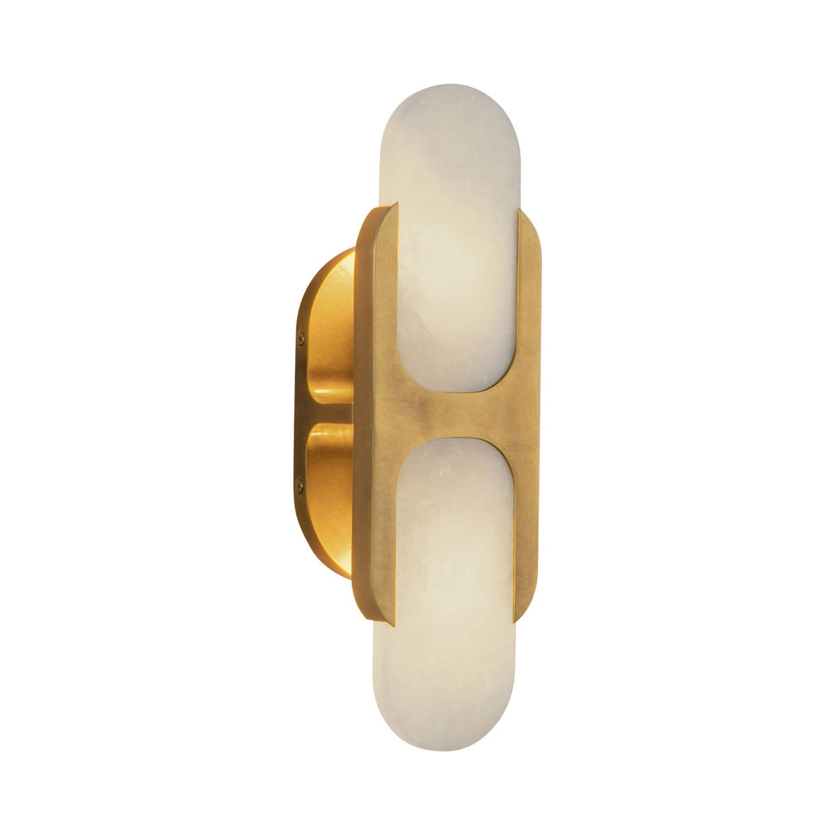 Odin Bath Vanity Light in Vintage Brass (14-Inch).
