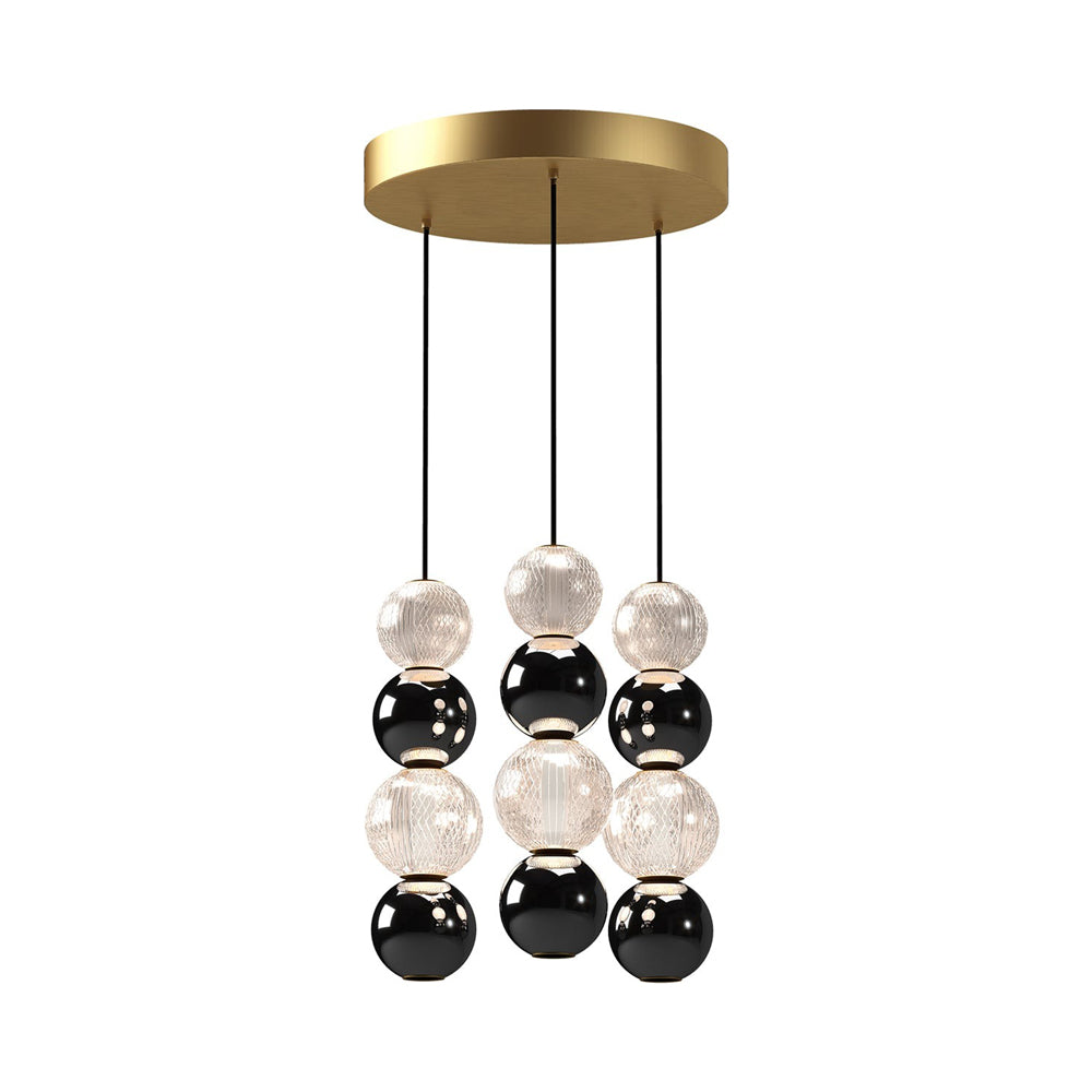 Onyx LED Multi Light Pendant Light.