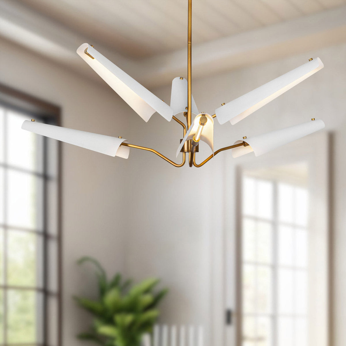 Osorio LED Chandelier in Detail.
