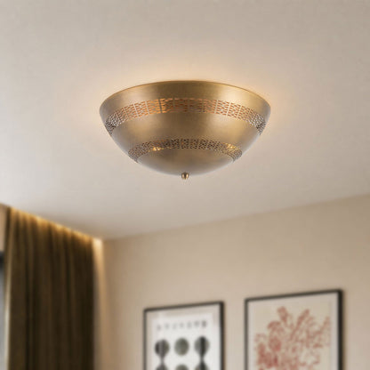 Overland Flush Mount Ceiling Light in Detail.