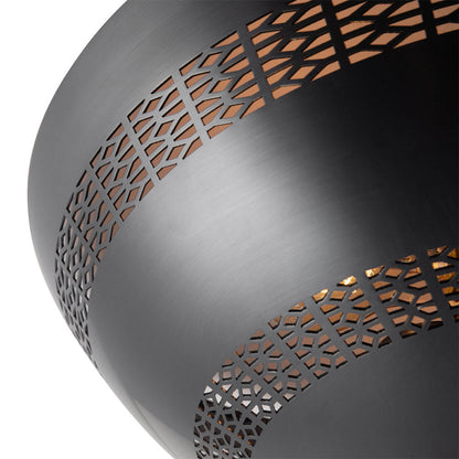 Overland Flush Mount Ceiling Light in Detail.