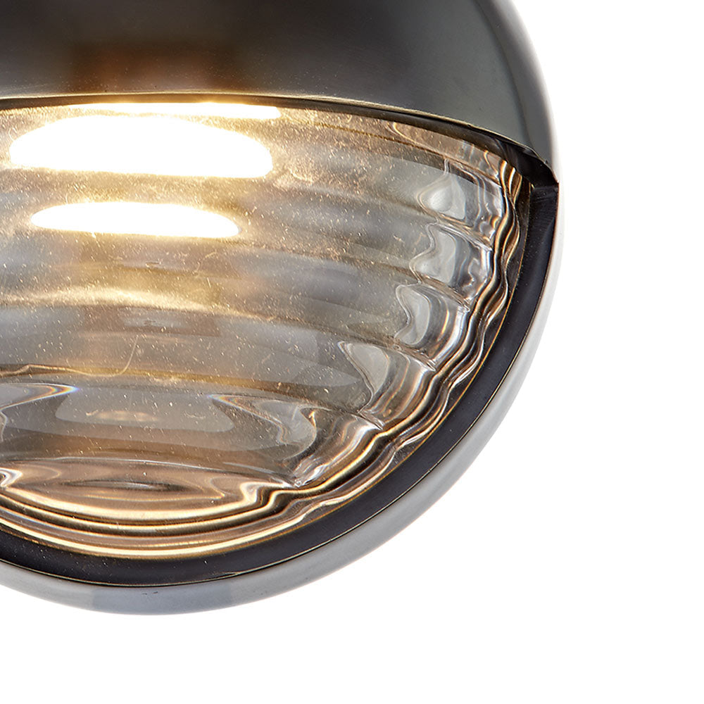 Palais LED Circular Wall Light in Detail.