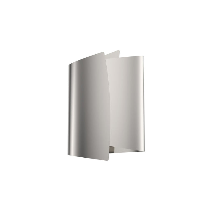 Parducci Vanity Wall Light in Polished Nickel (15-Inch).