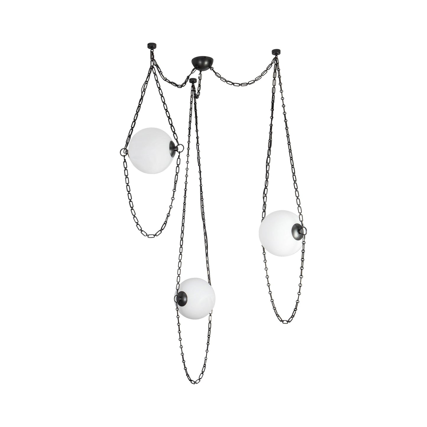 Petra 3-Head LED Chandelier.