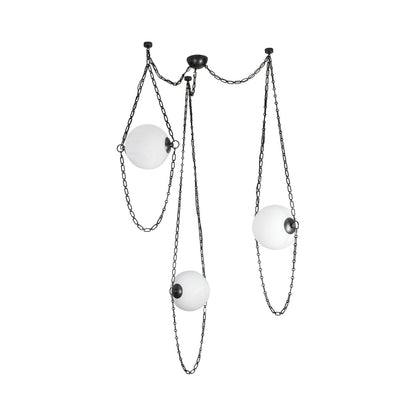 Petra 3-Head LED Chandelier.