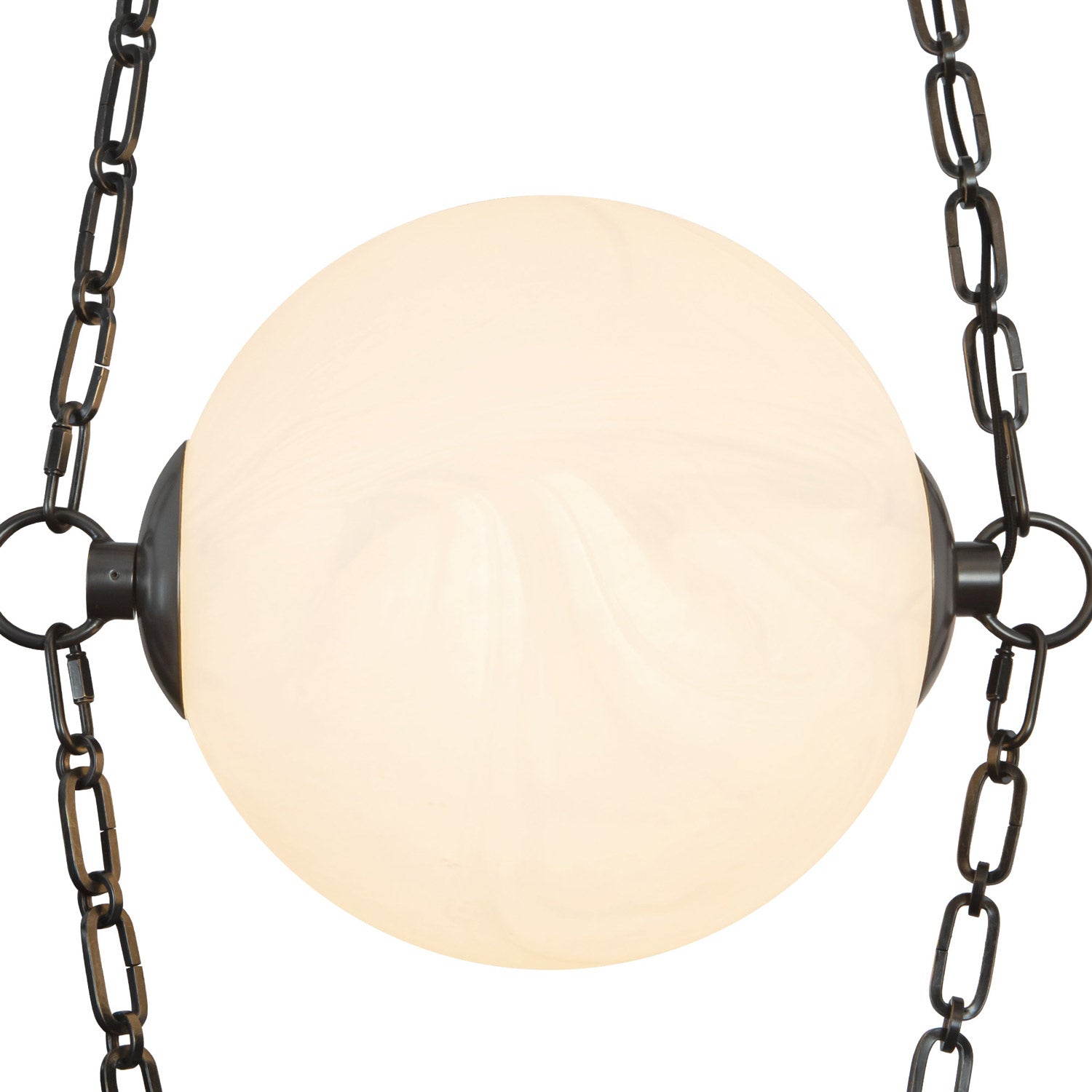 Petra 3-Head LED Chandelier in Detail.