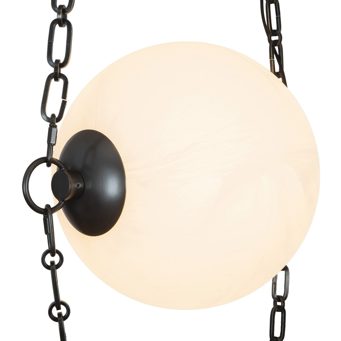 Petra 3-Head LED Chandelier in Detail.