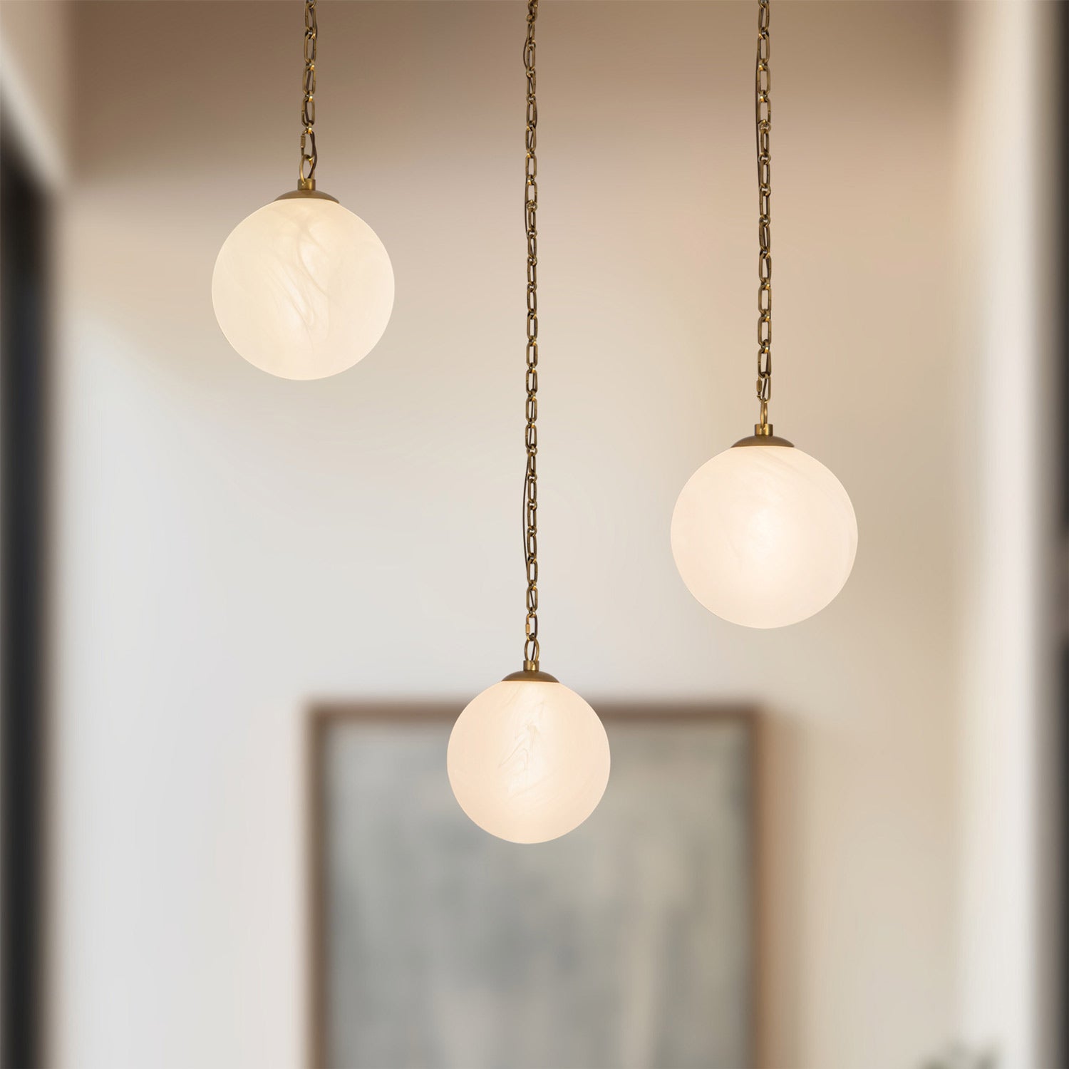 Petra LED Chandelier in Detail.