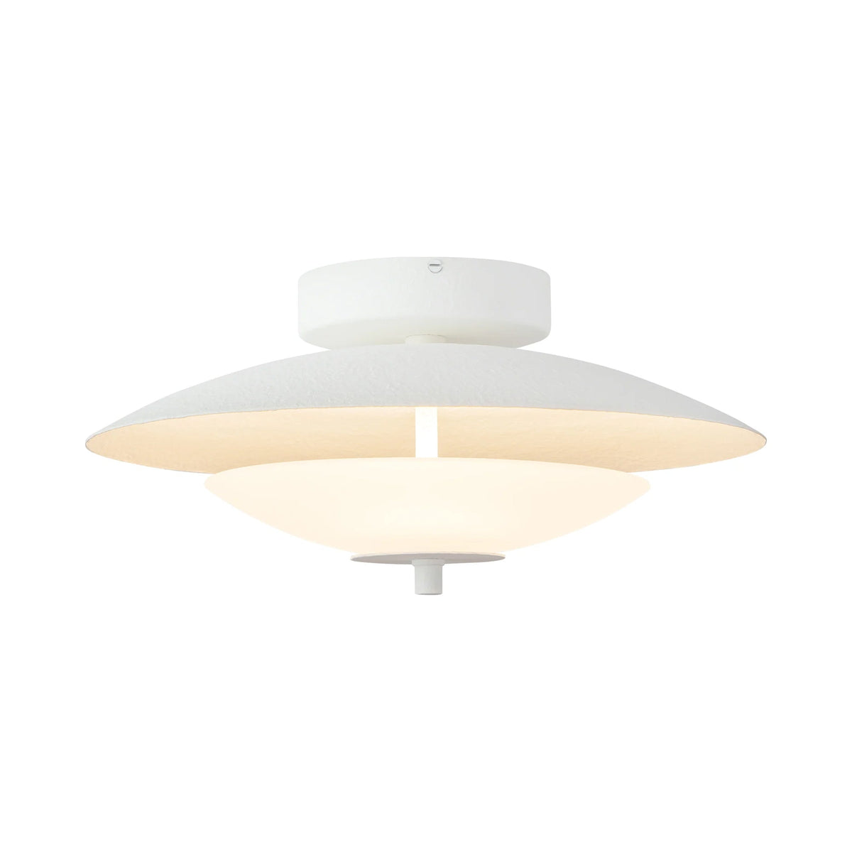Prescott LED Semi Flush Mount Ceiling Light.