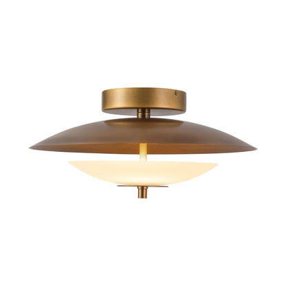 Prescott LED Semi Flush Mount Ceiling Light in Detail.