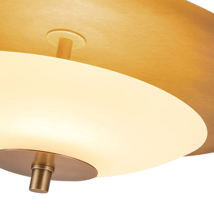 Prescott LED Semi Flush Mount Ceiling Light in Detail.