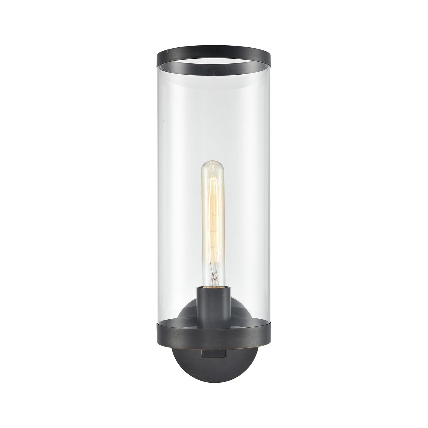 Revolve II Wall Light in Urban Bronze (1-Light).