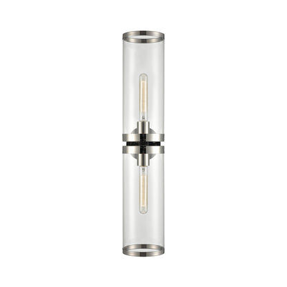 Revolve II Wall Light in Polished Nickel (2-Light).