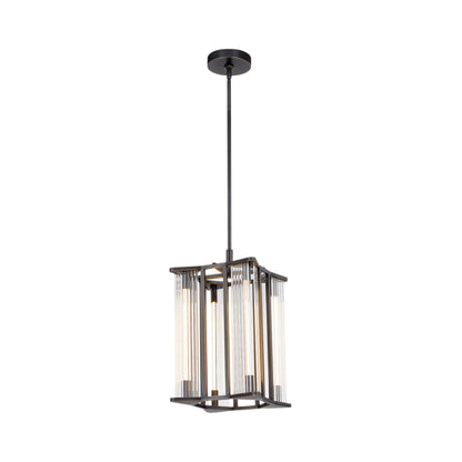 Sabre LED Pendant Light in Urban Bronze.