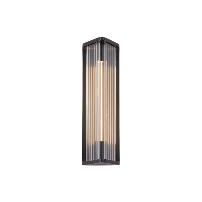 Sabre LED Vanity Wall Light in Urban Bronze (Small).