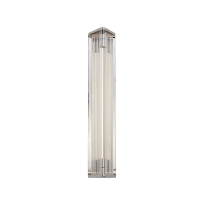 Sabre LED Vanity Wall Light in Polished Nickel (Medium).