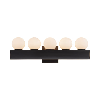 Sinclair LED Bath Vanity Light in Urban Bronze (5-Light).