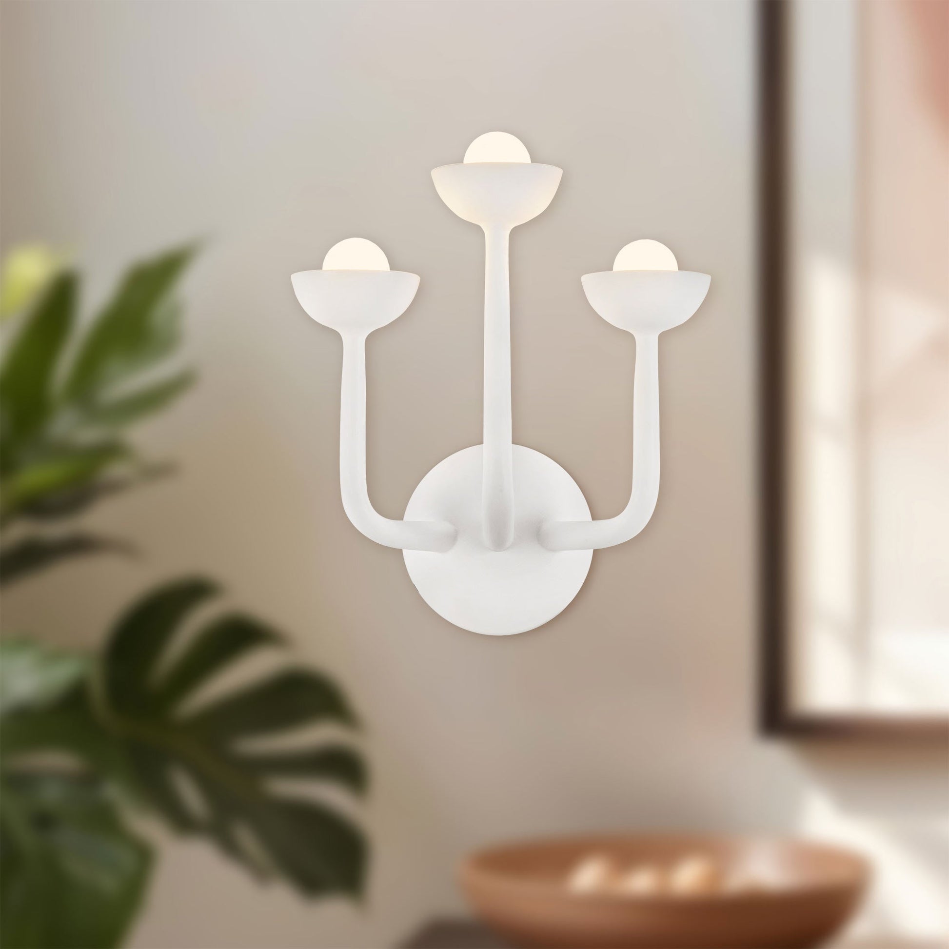 Spade LED Bath Vanity Light in Detail.