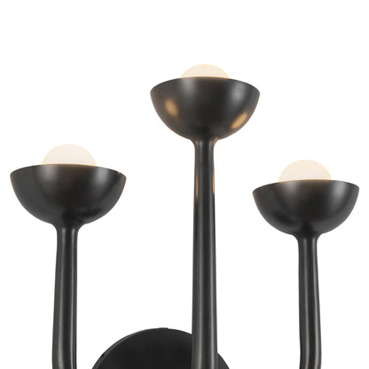 Spade LED Bath Vanity Light in Detail.