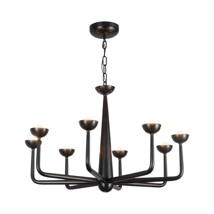 Spade LED Chandelier in Detail.