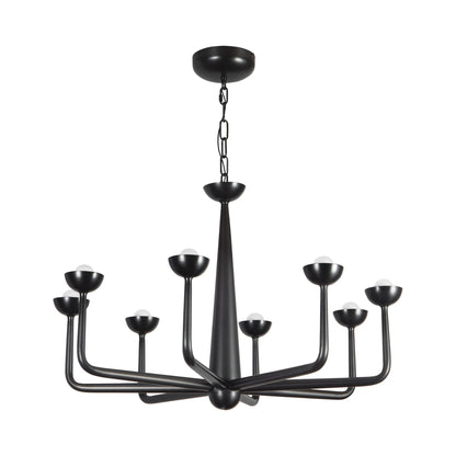Spade LED Chandelier in Detail.