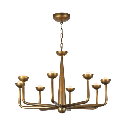 Spade LED Chandelier in Detail.