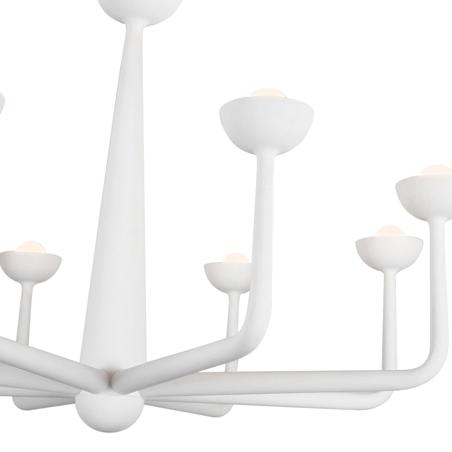 Spade LED Chandelier in Detail.