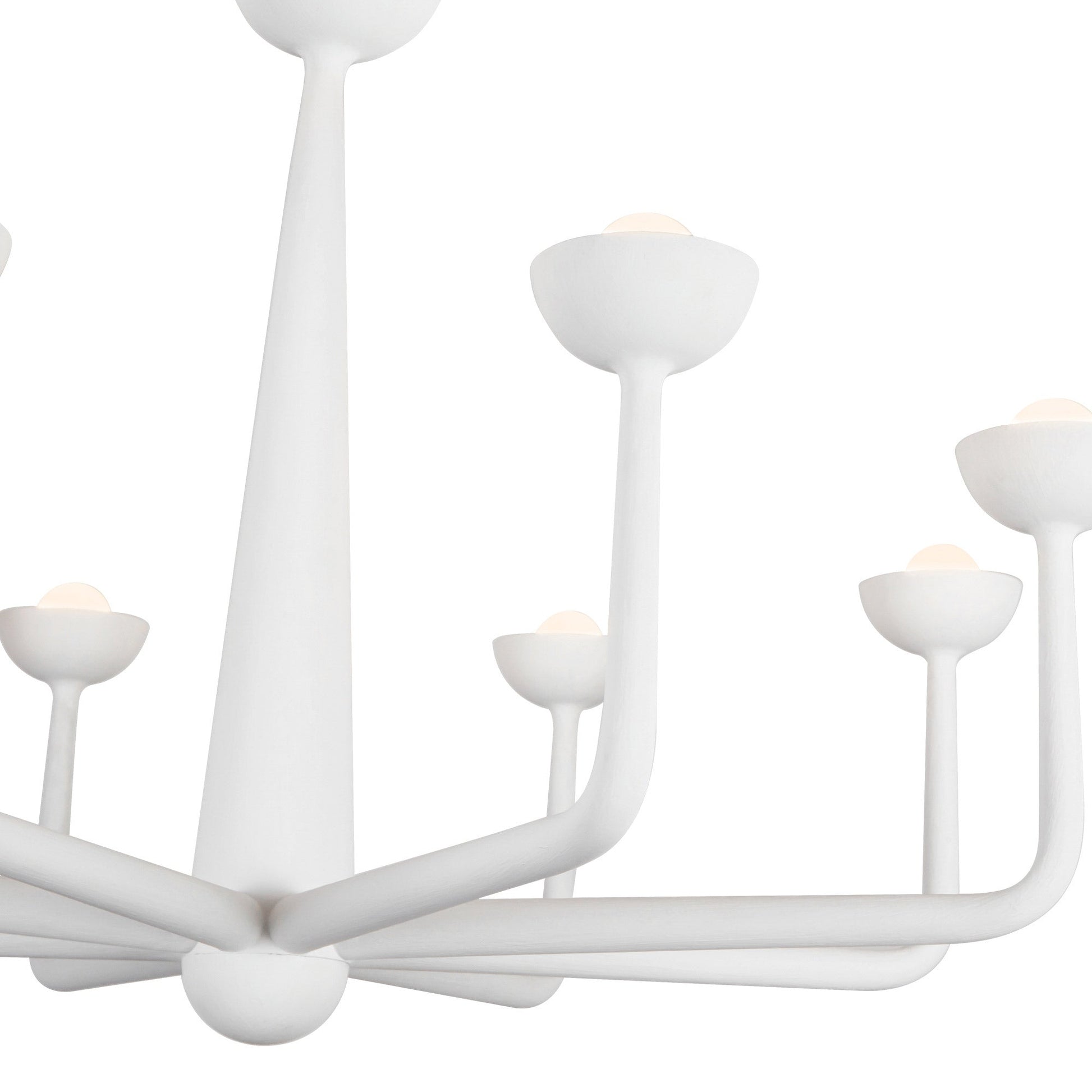 Spade LED Chandelier in Detail.