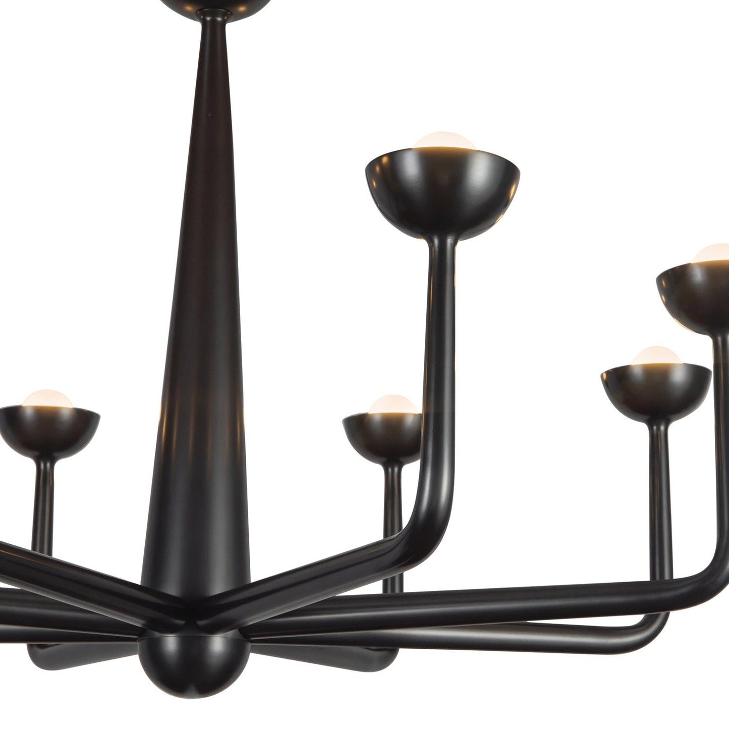 Spade LED Chandelier in Detail.