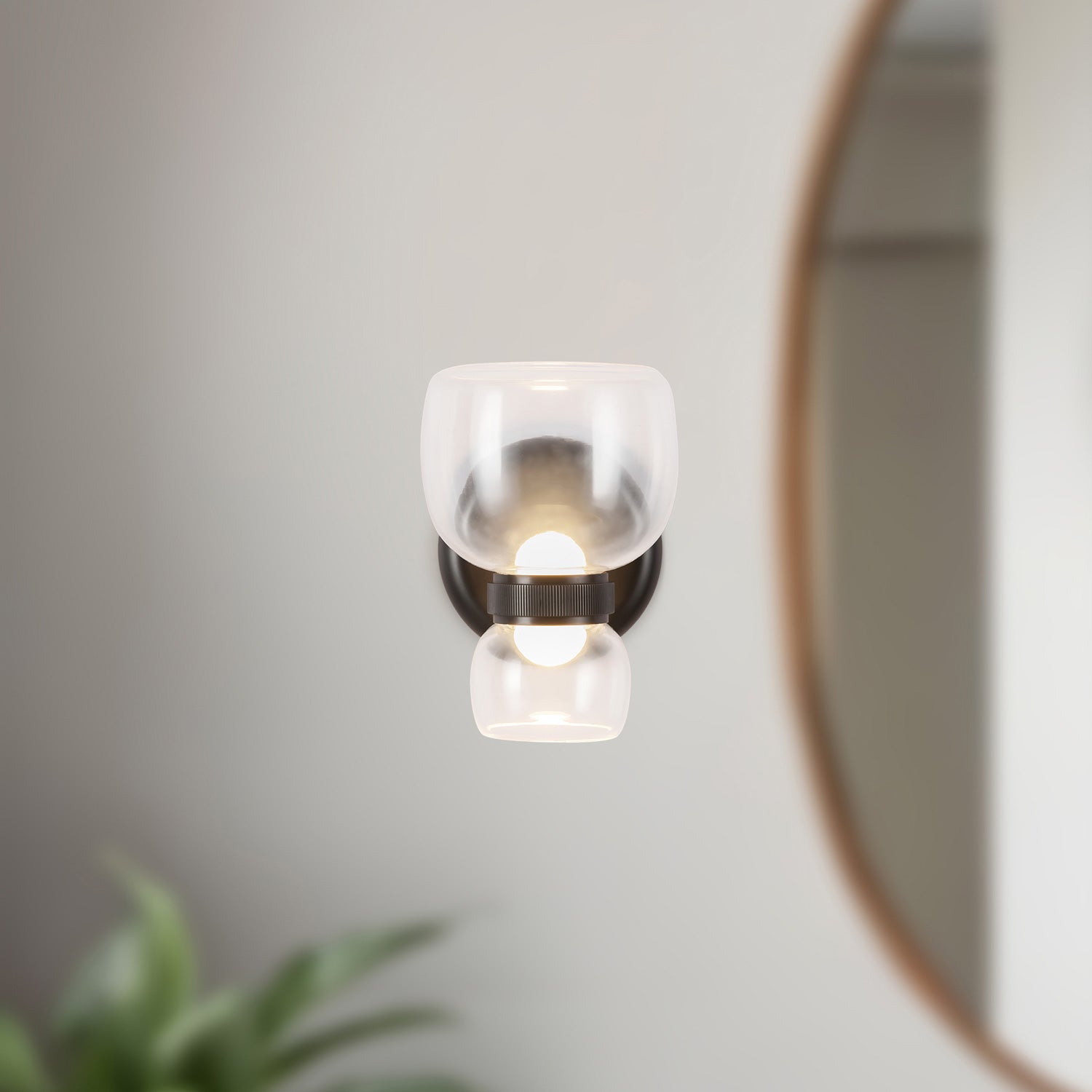 Sutton LED Bath Wall Light in Detail.