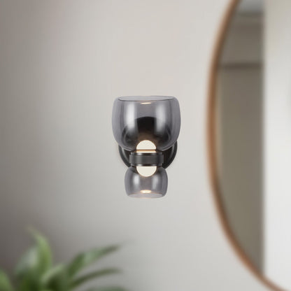 Sutton LED Bath Wall Light in Detail.