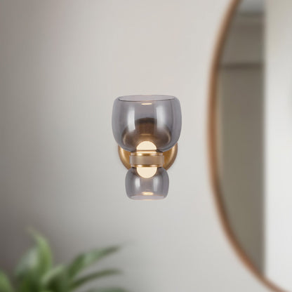 Sutton LED Bath Wall Light in Detail.