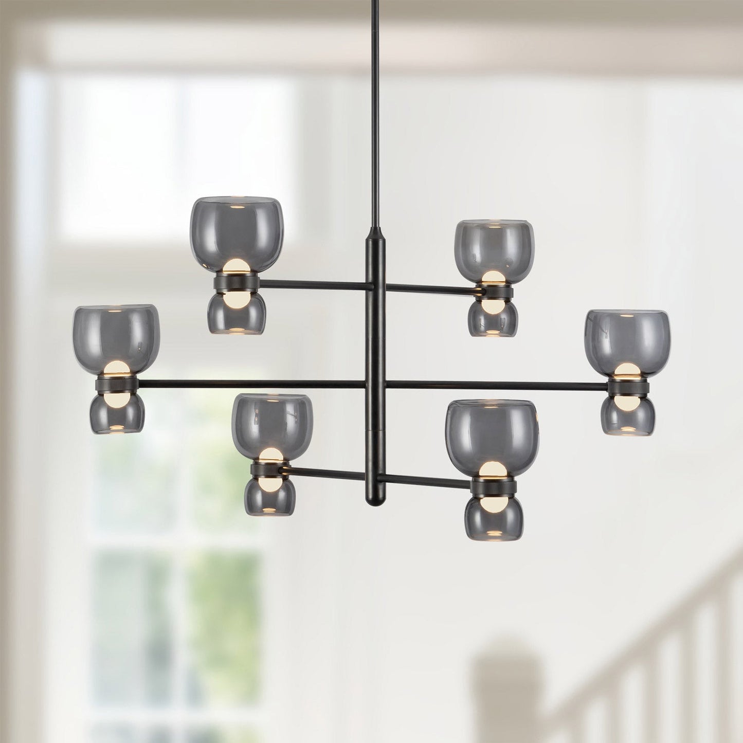 Sutton LED Chandelier in Detail.
