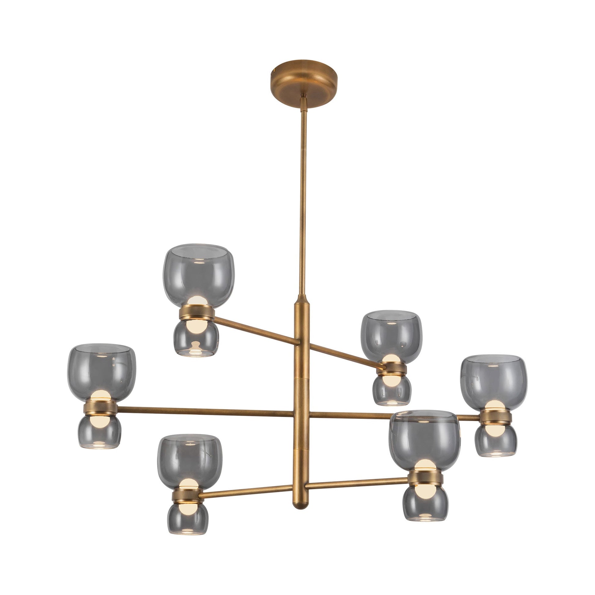 Sutton LED Chandelier in Detail.