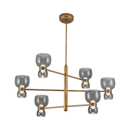 Sutton LED Chandelier in Detail.