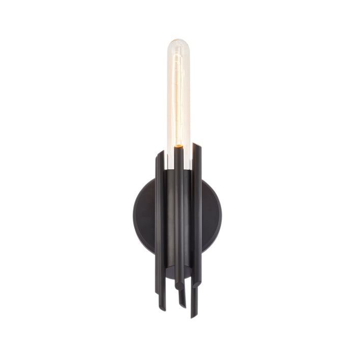 Torres Vanity Wall Light in Matte Black/Without Shade (1-Light).