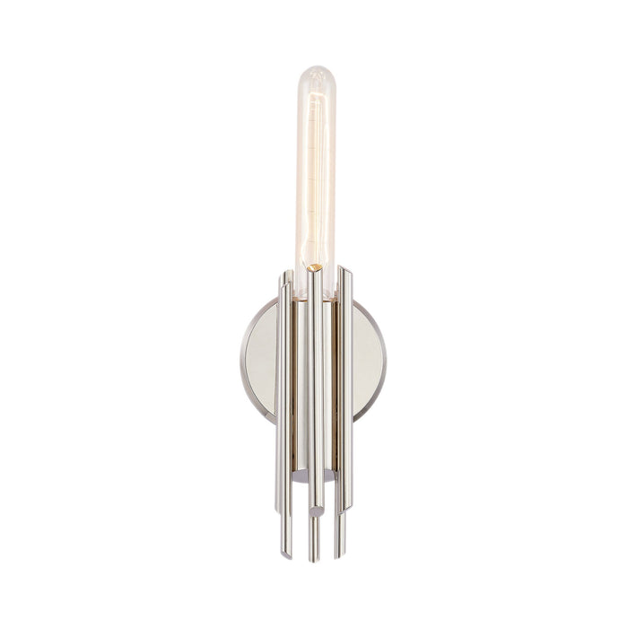 Torres Vanity Wall Light in Polished Nickel/Without Shade (1-Light).