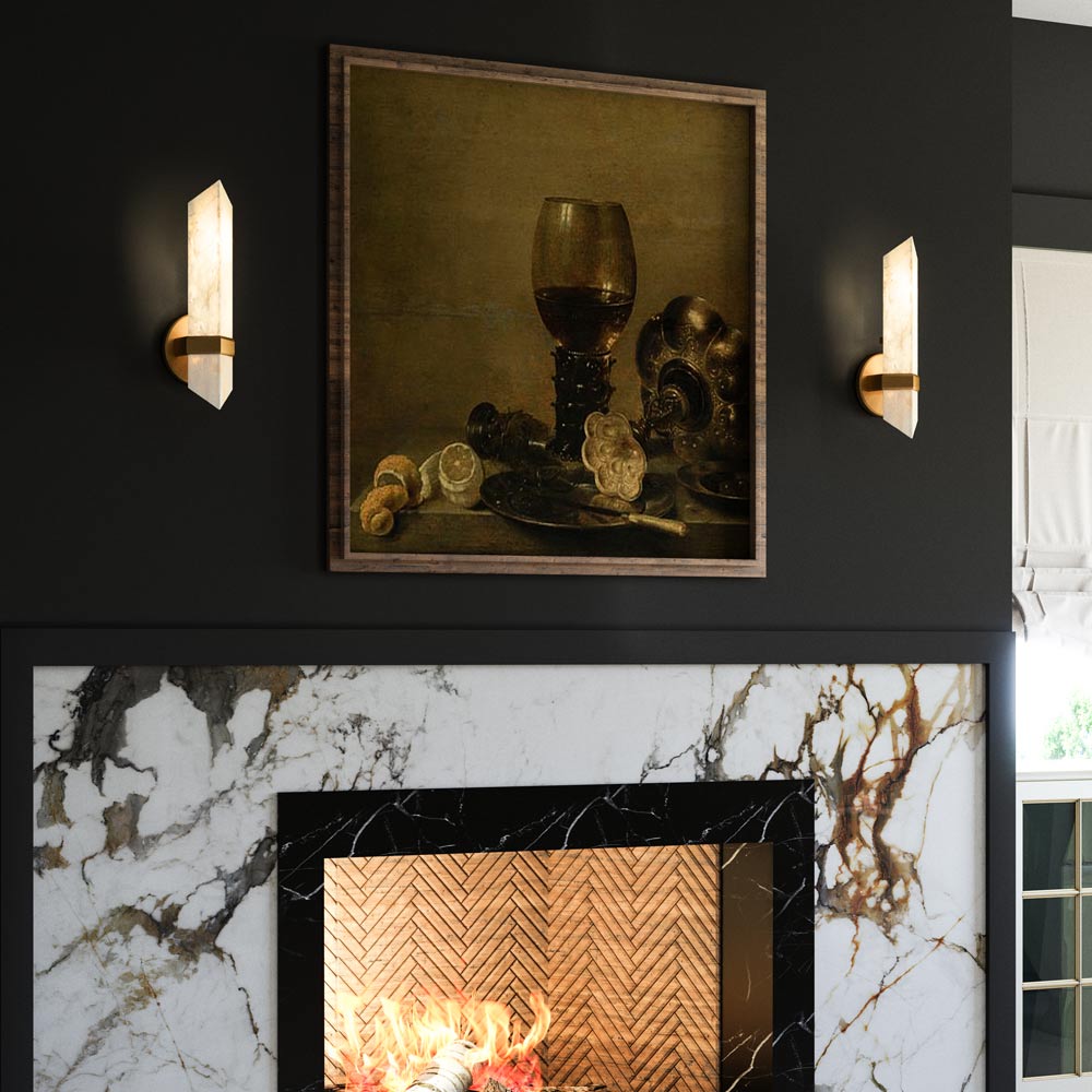 Valencia Wall Light in living room.