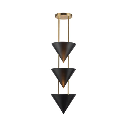 Versus Pendant Light in Urban Bronze (31-Inch).
