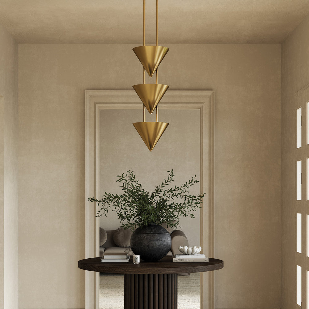 Versus Pendant Light in living room.