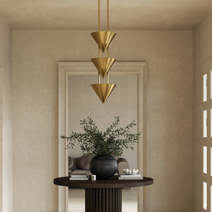 Versus Pendant Light in living room.