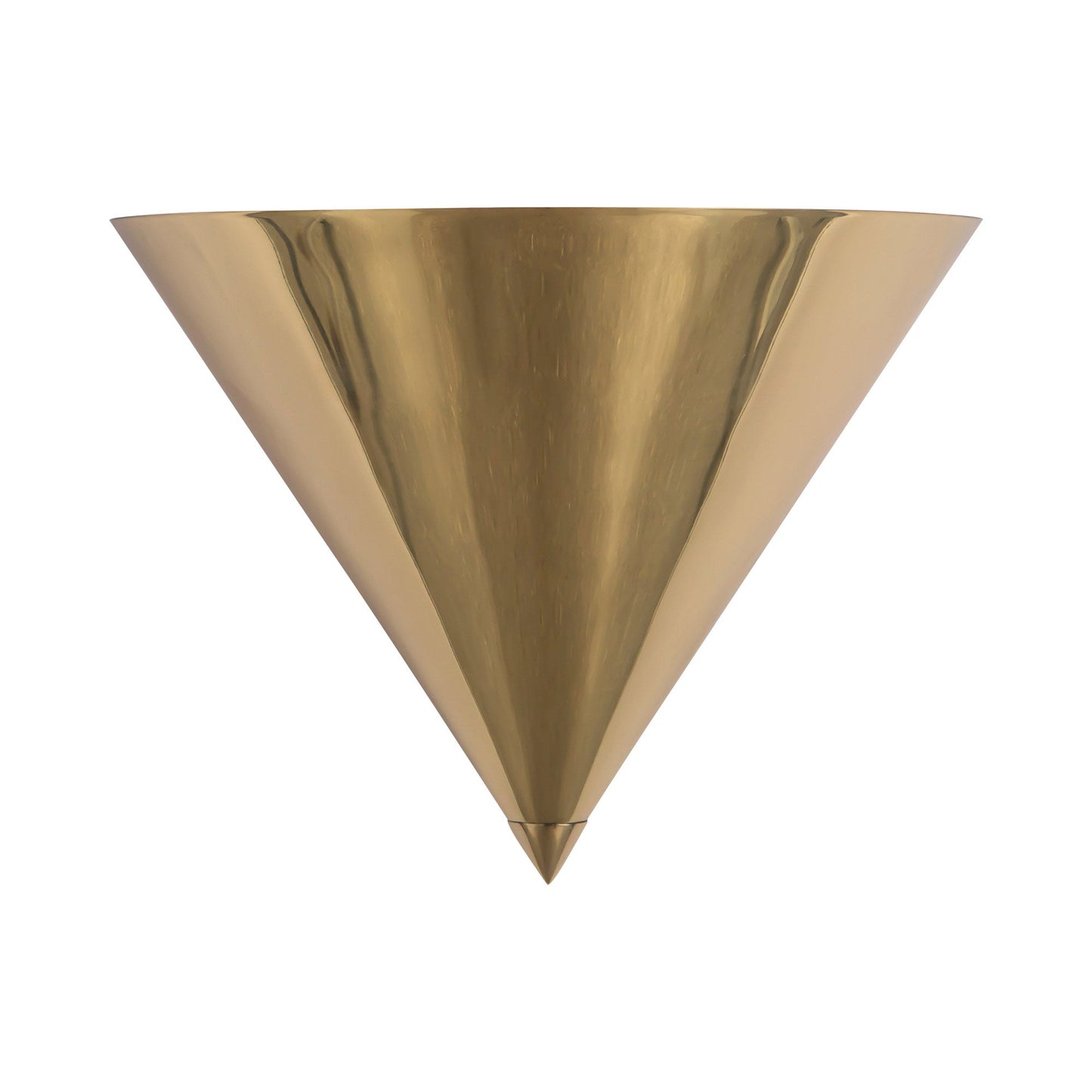 Versus Single Wall Light in Patina Brass.