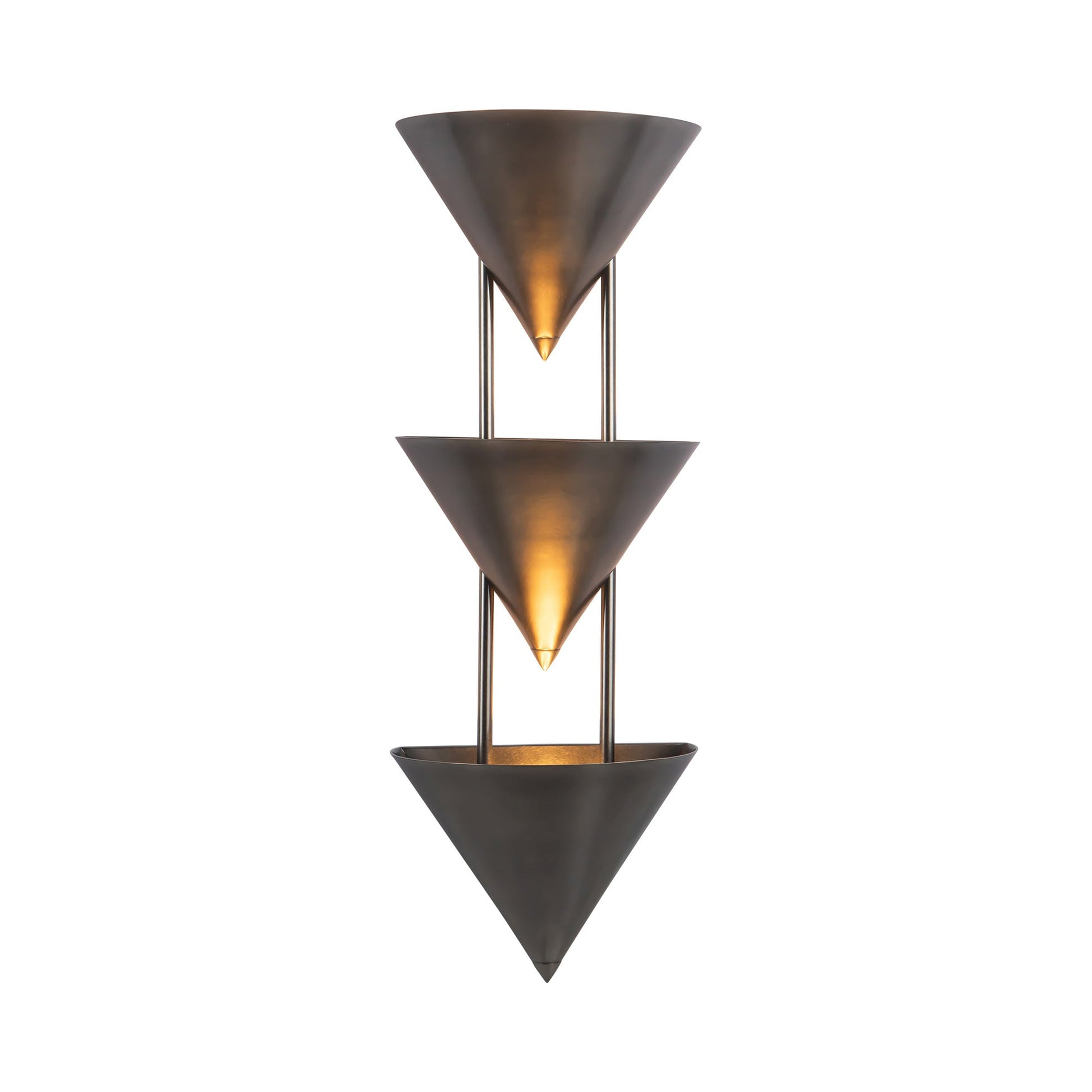 Versus Wall Light in Aged Steel.